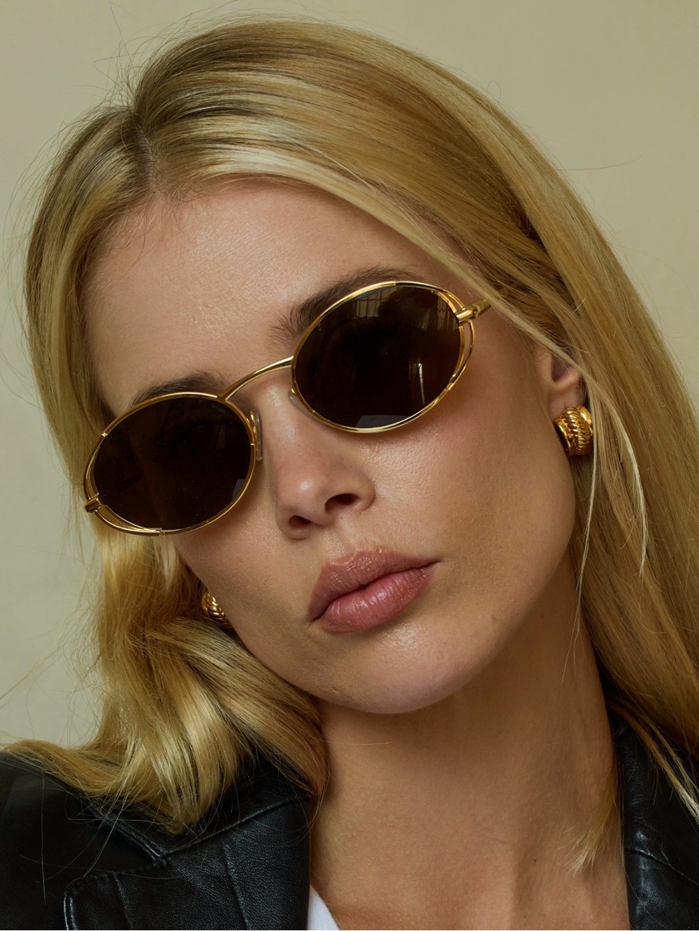 AUREUM ST. TROPEZ SUNGLASSES IN GOLD